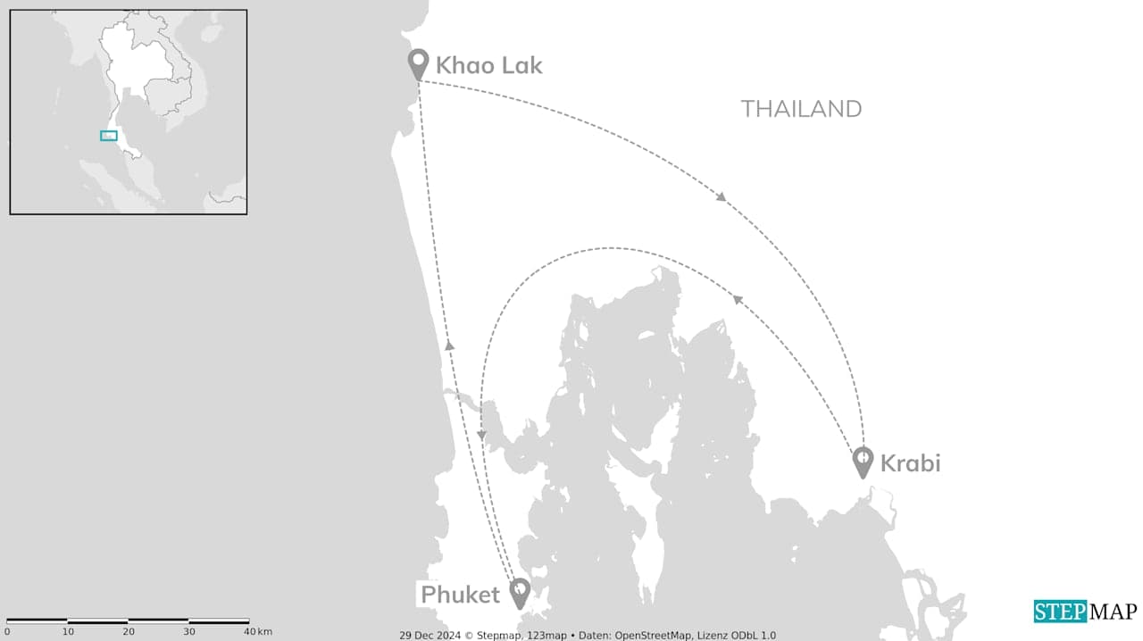 Thailand beach escape: Khao Lak, Krabi and Phuket